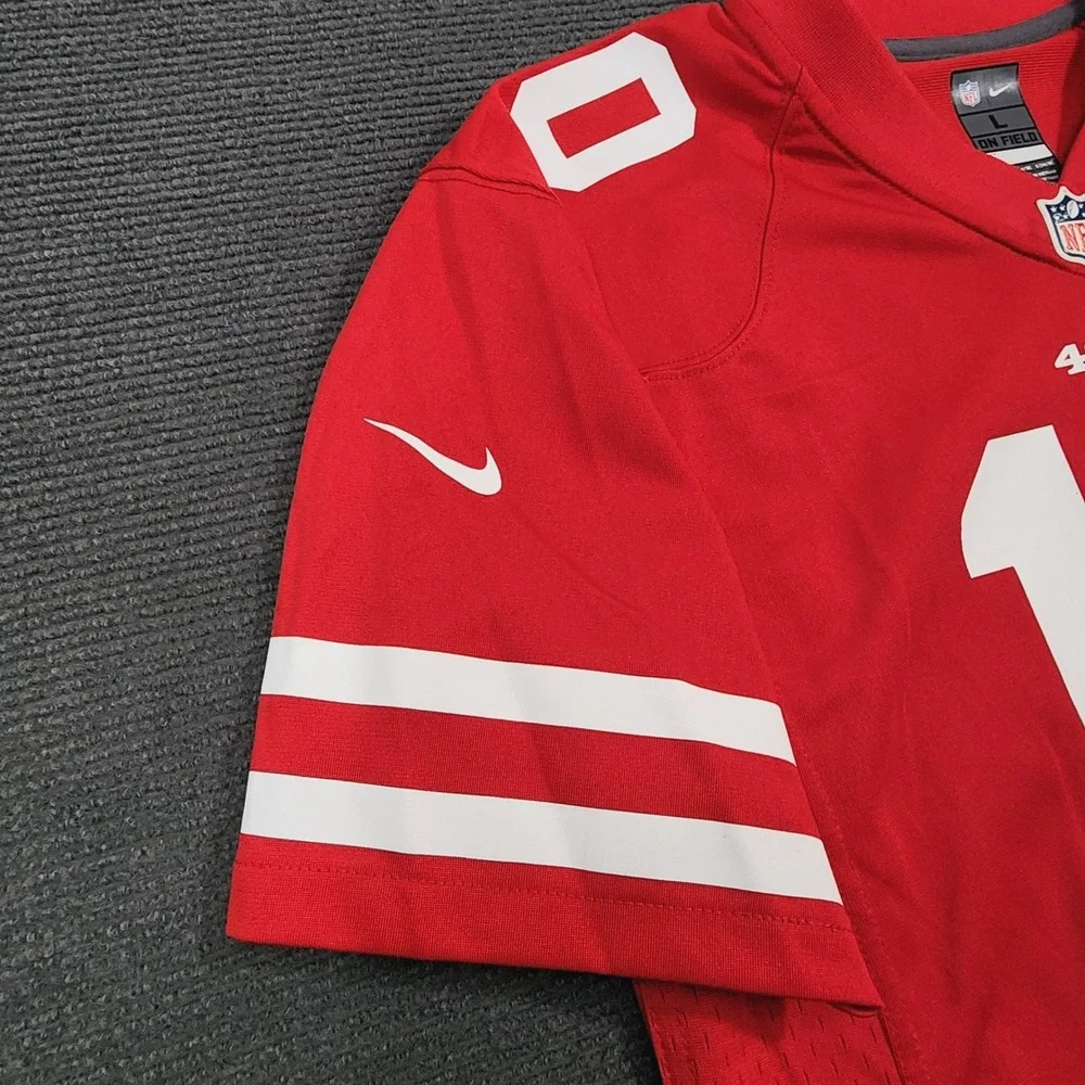 Nike Football Jersey Kids L 14/16 Red #10 Jimmy Garoppolo 49ers NFL On Field